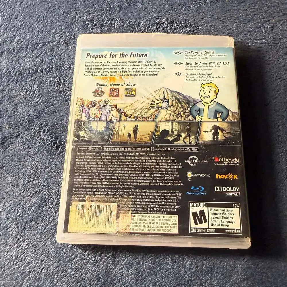 Fallout 3 (Sony PlayStation 3, 2008)